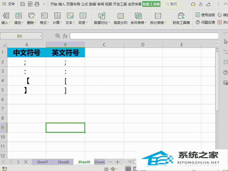 Wps如何将表格英文符号转换为中文(如何在Wps中将表格英文符号转换为中文)