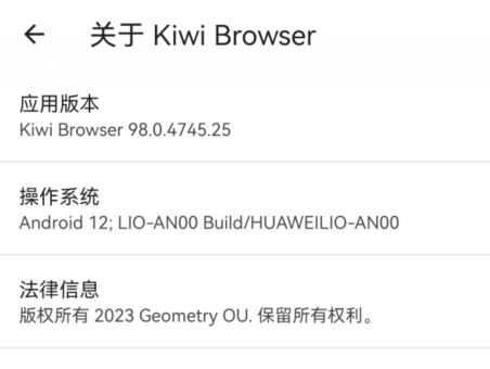 kiwi浏览器无法上网解决方法